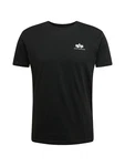 Alpha Industries T-Shirt Rundhalsshirt Backprint T (T-Shirt) schwarz/wei