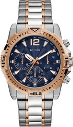 Uhr ''''Commander, GW0056G5'''' silber / rosegold / blau