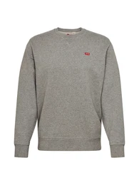 LEVI''''S Sweatshirt grau / feuerrot / weiß