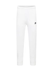 Nike Sportswear Hose 'Club Fleece' schwarz/weiß