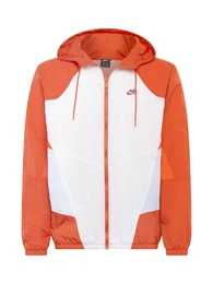 Windbreaker ''''Heritage'''' weiß / dunkelorange / hellblau