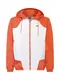 Nike Sportswear Windbreaker ''''Heritage'''' weiß / dunkelorange / hellblau