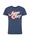 Superdry T-Shirt ''''SHAPERS N MAKERS TEE'''' rot / blau / weiß