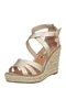 Dorothy Perkins Páskové sandály ''''Rolly''''  zlatá