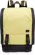 CAMPER Rucksack pastellgelb / schwarz