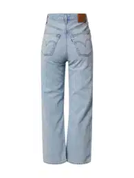 LEVI'S Traperice 'Ribcage Straight Ankle Jeans' plavi traper