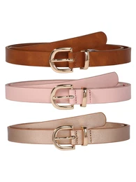 Opasek 'Malina' hnědá / pink / růžová