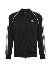 Sweatjacke schwarz / weiß