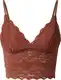 PIECES Podprsenka ''ARKA''  hnědá