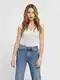 ONLY Top ''''ONLALBA S/S V-NECK TOP JRS''''  off-bela