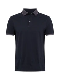 Poloshirt schwarz / weiß