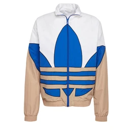 Jacke ''''Trefoil Woven Originals'''' beige / blau / weiß