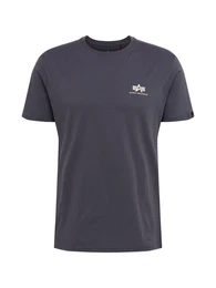 T-Shirt dunkelgrau / wei