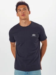 ALPHA INDUSTRIES T-Shirt dunkelblau