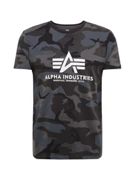 T-Shirt grau / schwarz / wei