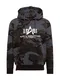 ALPHA INDUSTRIES Sweatshirt braun / grau / schwarz / wei