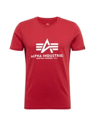 T-Shirt rot / weiß