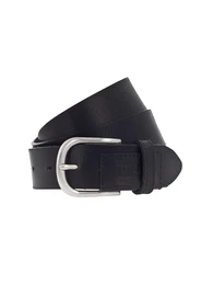 Gürtel silber / schwarz