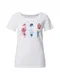 ONLY Tričko 'ONLKITA INDIAN S/S T-SHIRT JRS'  mix barev / bílá