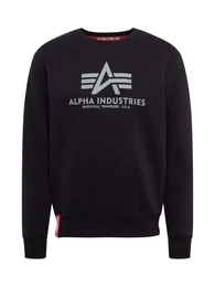 Sweatshirt ''''Reflective Print'''' schwarz / grau