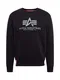 ALPHA INDUSTRIES Sweatshirt ''''Reflective Print'''' schwarz / grau