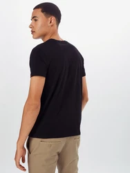 Alpha Industries Basic Foil Print T-Shirt gold/schwarz