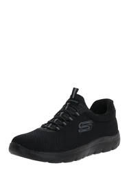 SKECHERS Slip On 'Summits' grau/schwarz