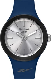 Reebok Sport Quarzuhr silber / blau