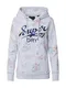 Superdry Mikina  mix barev / světle šedá