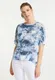 usha BLUE LABEL Bluza  plava / bijela