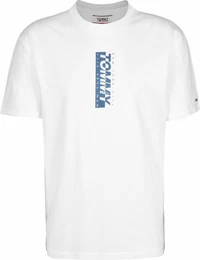 T-Shirt hellrot / weiß / hellblau / schwarz / gelb