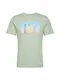 JACK & JONES T-Shirt ''''JORMOTEL'''' orange / grün / blau / gelb