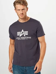 ALPHA INDUSTRIES T-Shirt dunkelgrau