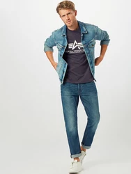 ALPHA INDUSTRIES T-Shirt dunkelgrau