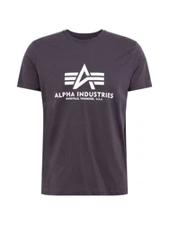 ALPHA INDUSTRIES T-Shirt dunkelgrau