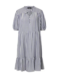 Šaty 'ILVO-DR' modrá / bílá