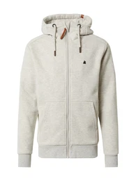 Sweatjacke ''''Trasher'''' weißmeliert