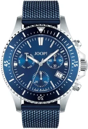 JOOP! Analoguhr blau / silber