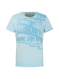 T-Shirt blau / hellblau