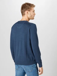 FYNCH-HATTON Pullover blaumeliert/wei