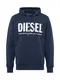 DIESEL Majica ''''S-Gir Hood Division''''  modra / bela
