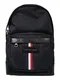 TOMMY HILFIGER Rucksack ''''UPTOWN'''' rot / blau / schwarz