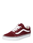 VANS Sneaker 'Old Skool' dunkelrot/weiß