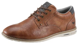 Schnürschuh navy / cognac