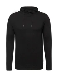 Key Largo Stehkragenpullover MST LECH schwarz