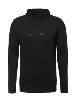 Key Largo Stehkragenpullover MST LECH schwarz