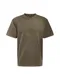 tigha T-Shirt ''''Sulivan'''' khaki / schwarzmeliert