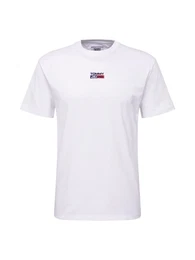 T-Shirt weiß / blau / rot
