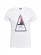 TOMMY HILFIGER T-Shirt ''''Cool Triangle'''' weiß / blau / rot