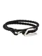 DIESEL Armband ''''A-Bruny'''' schwarz / silber